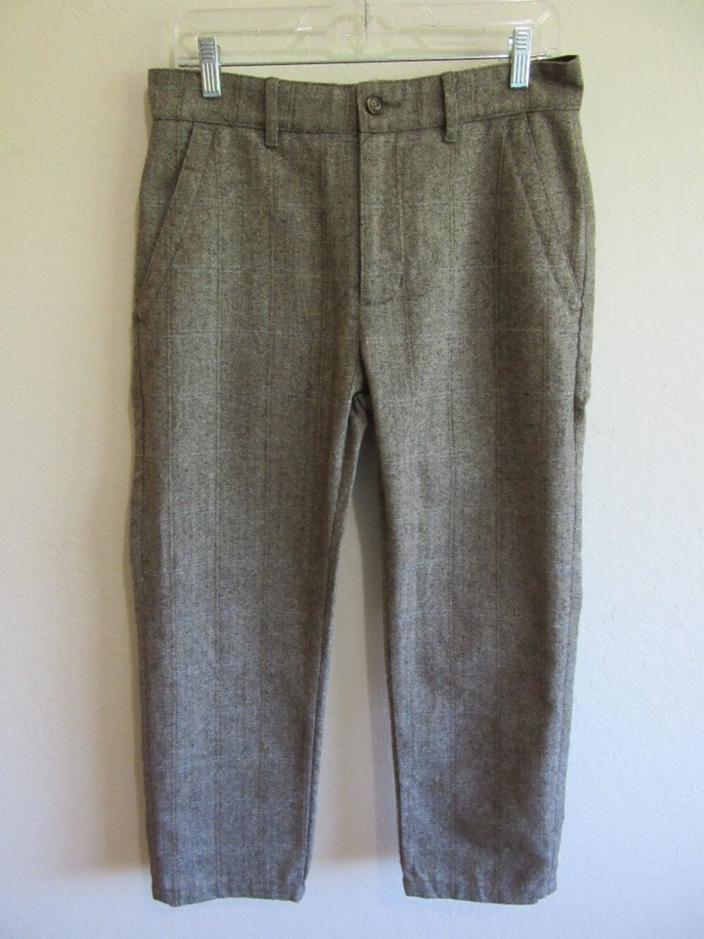 Rhythm Brown 30 Straight Leg Trousers